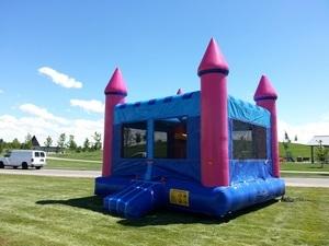 15x15 Pink Castle Bounce House 15x15 Pink Castle Bounce House